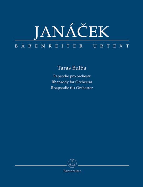 Taras Bulba : Rhapsody For Orchestra / edited by Jarmil Burghauser and Jan Hanus.