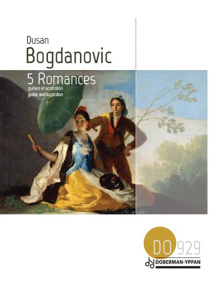 5 Romances : For Guitar and Accordion.