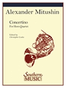 Concertino : For Horn Quartet.