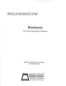 Romanza : For Violin and String Orchestra (2009).