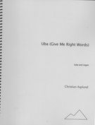 Uba (Give Me Right Words) : For Tuba and Organ (2001-2002).