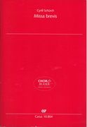 Missa Brevis : Per Soli (SB), Coro (SATB), 2 Trombe, Corno, Trombone, Tuba, Organo.