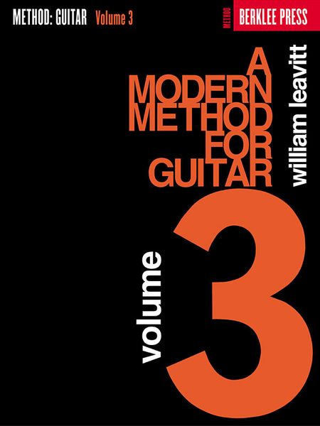 Modern Method For Guitar, Vol. 3 (Book Only).