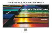 Chorale Variations : For Two Marimbas.