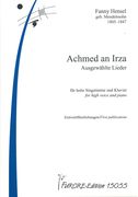 Achmed An Izra - Ausgewählte Lieder : Für Hohe Singstimme und Klavier.