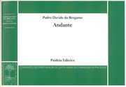 Andante In Do : For Organ / edited by Marco Ruggeri.