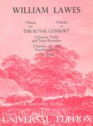 Five Pieces From The Royal Consort : For 4 Recorders.
