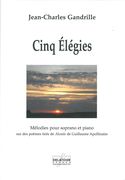 Cinq Élégies : Mélodies Pour Soprano Et Piano (1999).