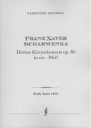 Konzert (Nr. 3 In Cis Moll), Op. 80 : Für Klavier und Orchester.