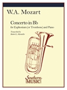 Concerto In B Major, K. 186e : For Euphonium & Piano / transcribed by R. Marsteller.