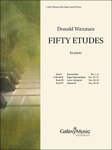 Fifty Etudes, Book 2 : For Piano.