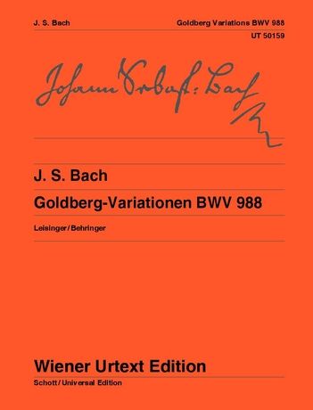 Goldberg Variationen : Aria Mit Verschiedenen Veraenderungen BWV 988.