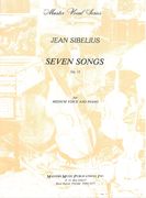 Seven Songs Op. 13 : For Medium Voice and Piano.