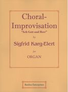 Choral-Improvisation, Ach Gott und Herr : For Organ / edited by W. B. Henshaw.