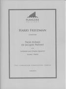 Trois Poèmes De Jacques Prévert : For Soprano and String Quartet / edited by Brian McDonagh.