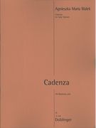 Cadenza : For Solo Clarinet.