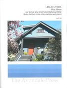 Blue House : For Tenor and Instrumental Ensemble (Flute, Clarinet, Violin, Cello, Marimba & Piano).