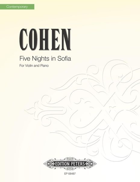 Five Nights In Sofia : For Violin and Piano.