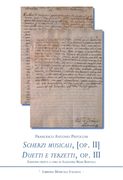 Scherzi Musical, (Op. II); Duetti E Terzetti, Op. III / Ed. Alejandra Béjar Bartolo.