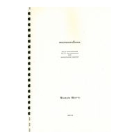 Murmurations : For Saxophone Sextet Plus Saxophone Soloist.