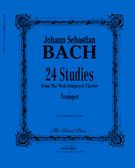 24 Studies From The Well-Tempered Clavier, Book I : For Trumpet / arr. by Stephen L. Glover.
