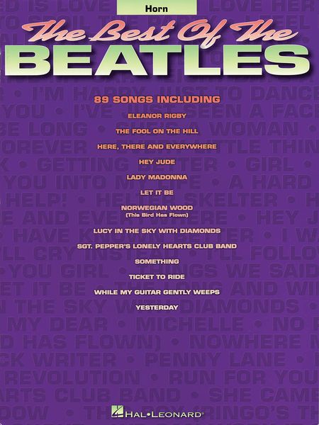 The Best Of The Beatles : For Solo Horn.