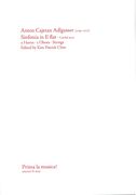 Sinfonia In E Flat, Catad 15:10 : For 2 Horns, 2 Oboes and Strings / edited by Kim Patrick Clow.
