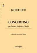 Concertino, Op. 74 : For Horn & String Orchestra.