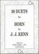 30 Duets : For Horn.