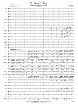 No Finer Calling : For Concert Band.