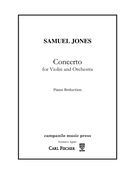 Concerto : For Violin and Orchestra - reduction For Violin and Piano.