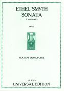 Sonata In A Minor, Op. 7 : For Violin and Piano.