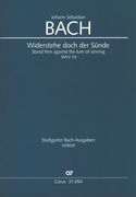 Widerstehe Doch der Sünde, BWV 54 : Kantate Zu Oculi / edited by Ulrich Leisinger.