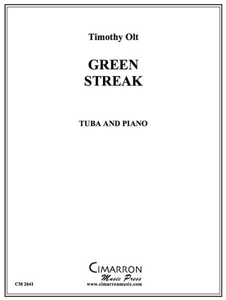 Green Streak : For Tuba and Piano.