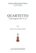 Quartetto In Do Maggiore, Libro VI, N. 1 / edited by Giuseppe Fochesato.