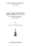 Quartetto In Si Bemolle Maggiore, Libro VIII, N. 6 / edited by Giuseppe Fochesato.