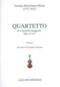 Quartetto In Si Bemolle Maggiore, Libro V, N. 3 / edited by Giuseppe Fochesato.
