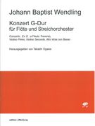 Konzert G-Dur : Für Flöte und Streichorchester / edited by Takashi Ogawa.