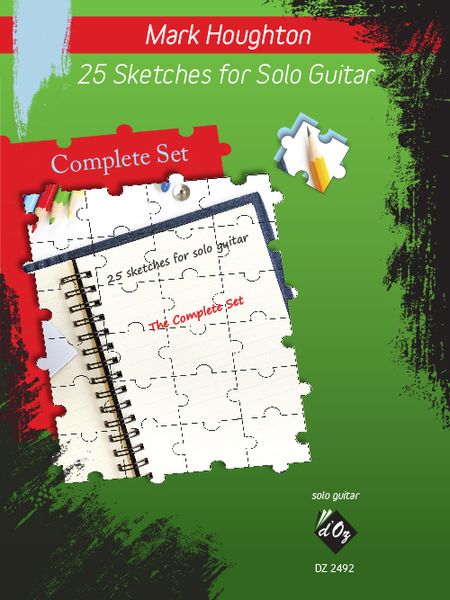 25 Sketches For Solo Guitar : Complete Set.
