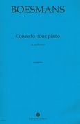 Concerto : Pour Piano Et Orchestre.
