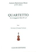 Quartetto In Re Maggiore, Libro IV, N. 5 / edited by Giuseppe Fochesato.