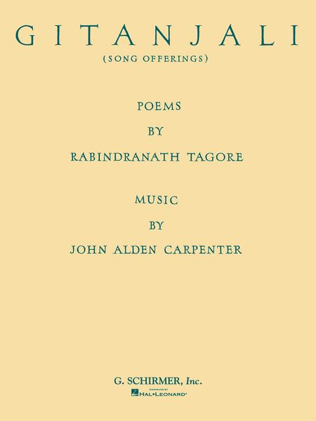 Gitanjali = Song-Offerings / Poems by Rabindranath Tagore.