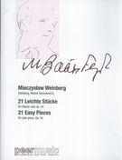 21 Easy Pieces, Op. 34 : For Solo Piano.