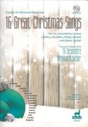 Europe For Advanced Musicians - 16 Great Christmas Songs : For 1-2 Instruments/Voices & Piano/Gtr.