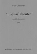 Ppp Quasi Niente : Per Venti Strumenti (2003).