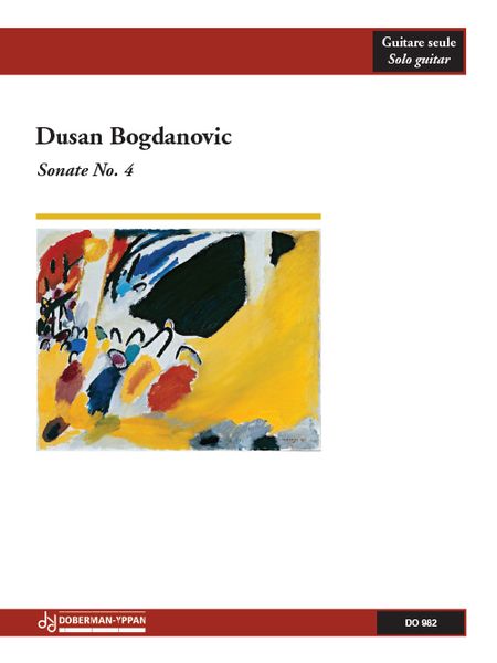 Sonate No. 4 : For Solo Guitar.