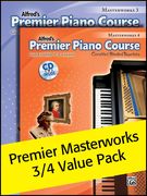 Premier Piano Course, Masterworks 3 & 4 (Value Pack) / Ed. Gayle Kowalchyk and E. L. Lancaster.