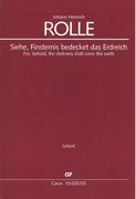 Siehe, Finsternis Bedecket Das Erdreich : Kantate Zum Weihnachtsfest / edited by Eberhard Hofmann.