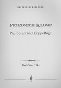 Praeludium und Doppelfuge : Für Orgel, 4 Trompeten und 4 Posaunen (1896).