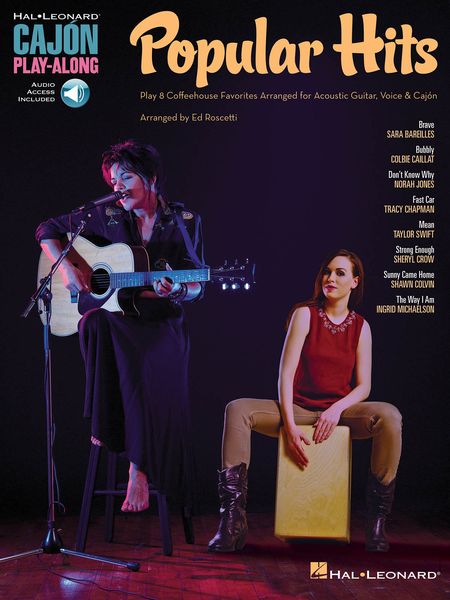 Popular Hits : Cajon Play-Along / arranged by Ed Roscetti.